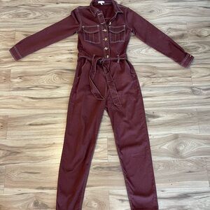 Brown Jumpsuit